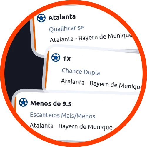 Combine mercados de apostas no site oficial da operadora Betano.